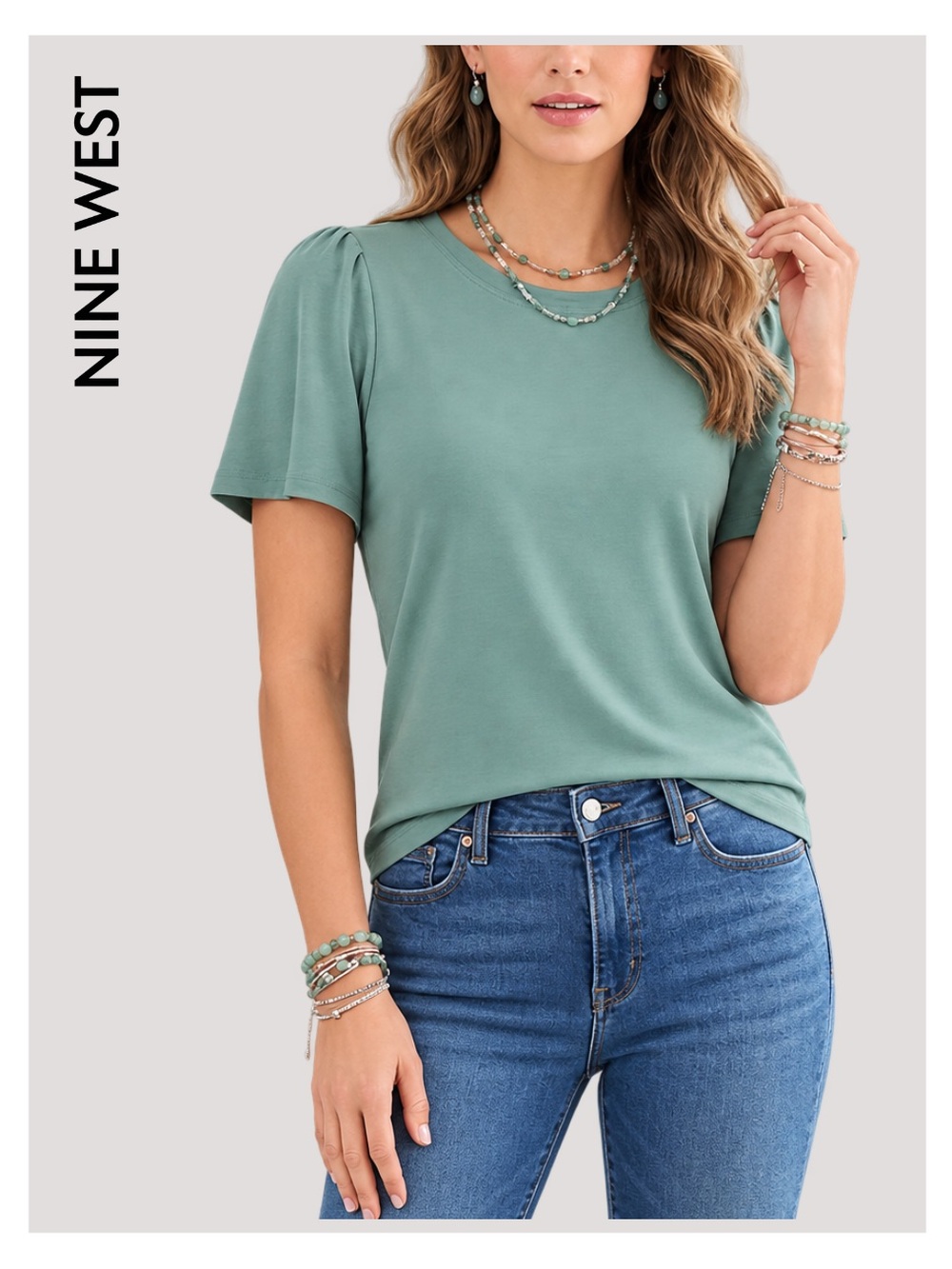 ♠️ Shirt • NWOT
Nine West • Women’s Flutter Short Sleeve Shirt